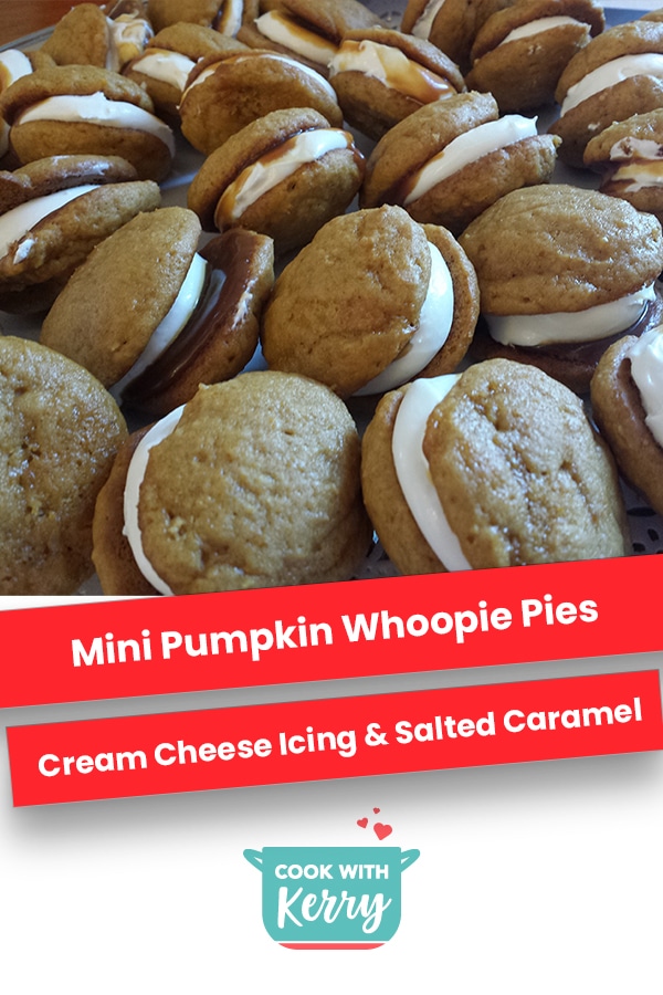 Mini Pumpkin Whoopie Pies