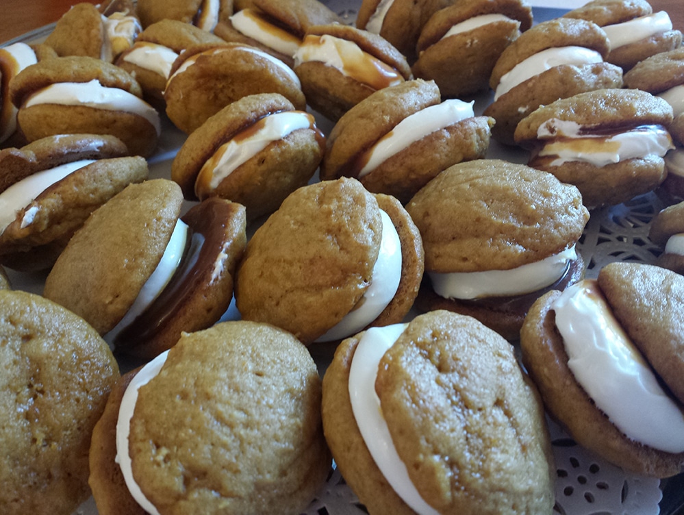 Mini Pumpkin Whoopie Pies