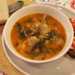 Red Lentil & Sausage Soup