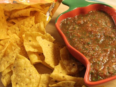 Restaurant-Style Salsa and Tortilla Chips