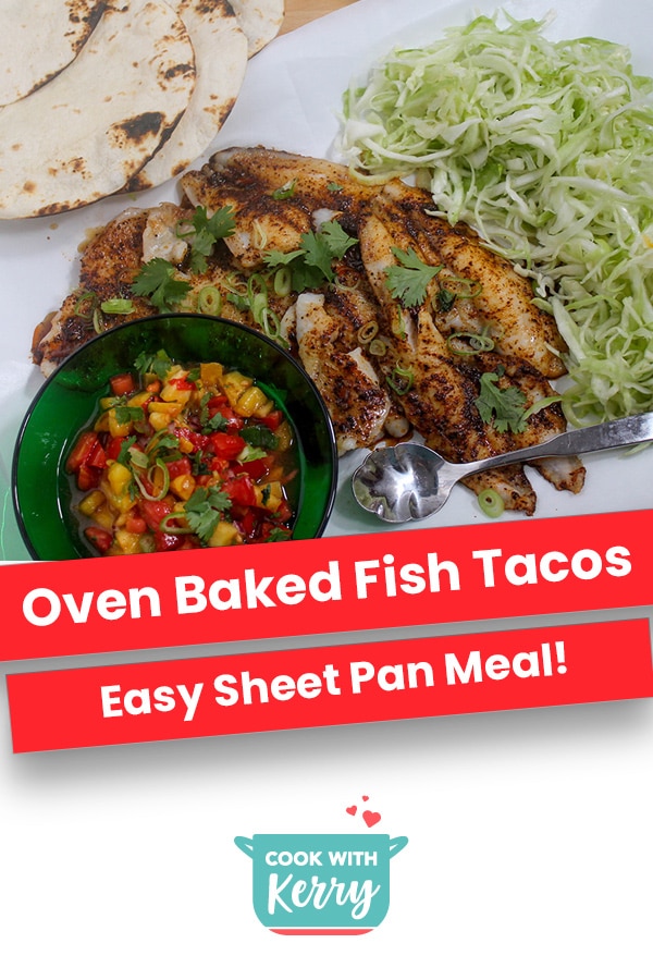 Oven Baked Fish Tacos | Super Speedy Supper