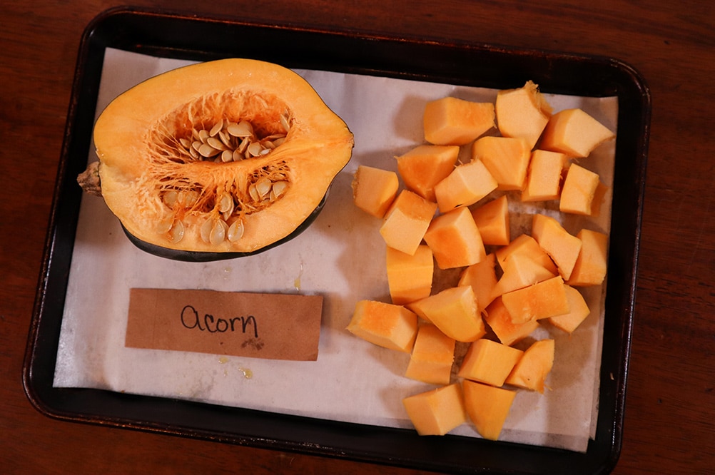 Raw Acorn Squash