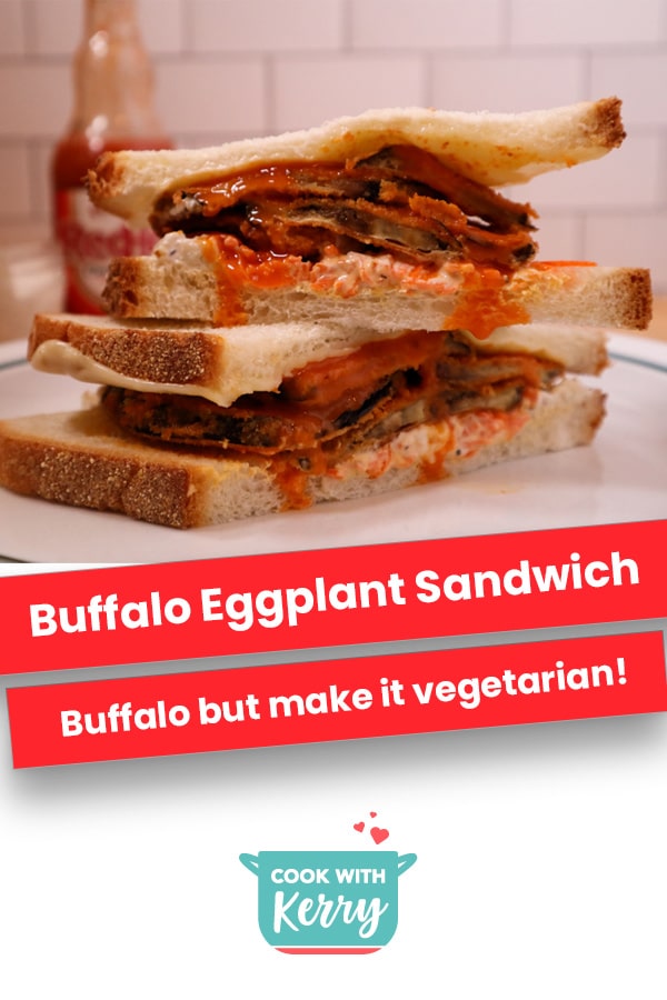 Buffalo Eggplant Sandwich