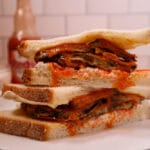 Buffalo Eggplant Sandwich