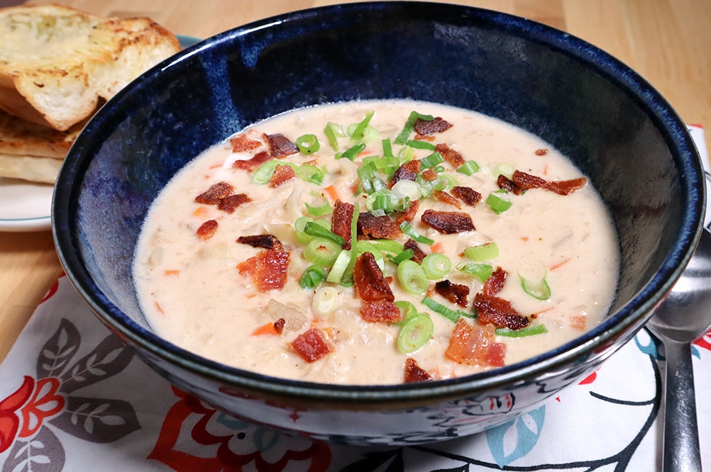 Cauliflower Chowder | Creamy & Comforting!