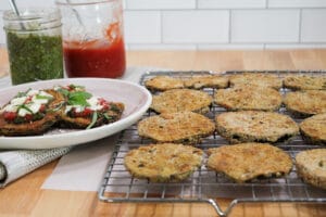 Crispy Baked Eggplant | No frying!