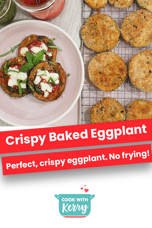 Crispy Baked Eggplant | No frying!