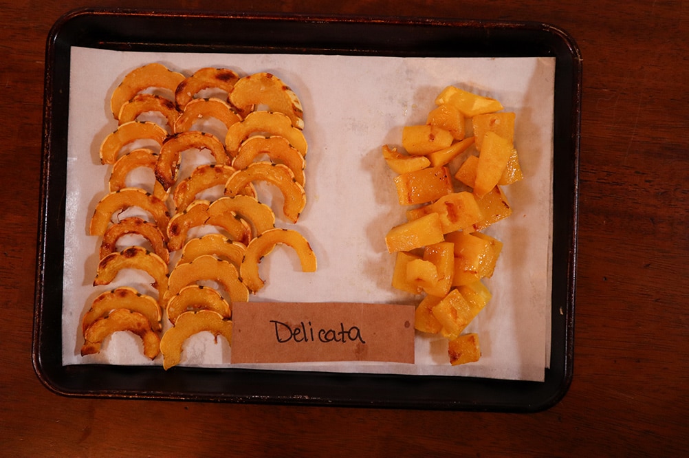 Cooked Delicata Squash