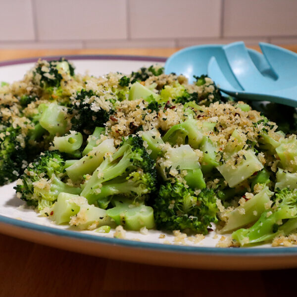 Broccoli with Garlic & Herb Breadcrumbs Cook with Kerry