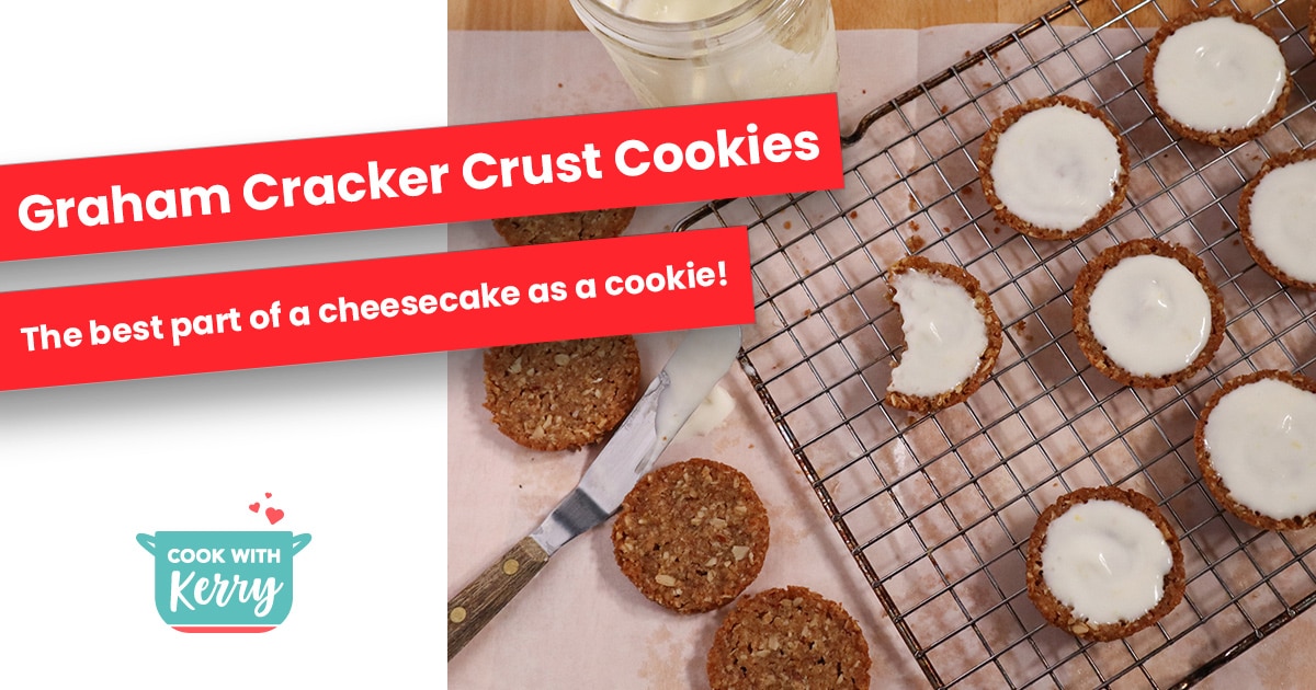 Graham Cracker Crust Cookies Cook with Kerry
