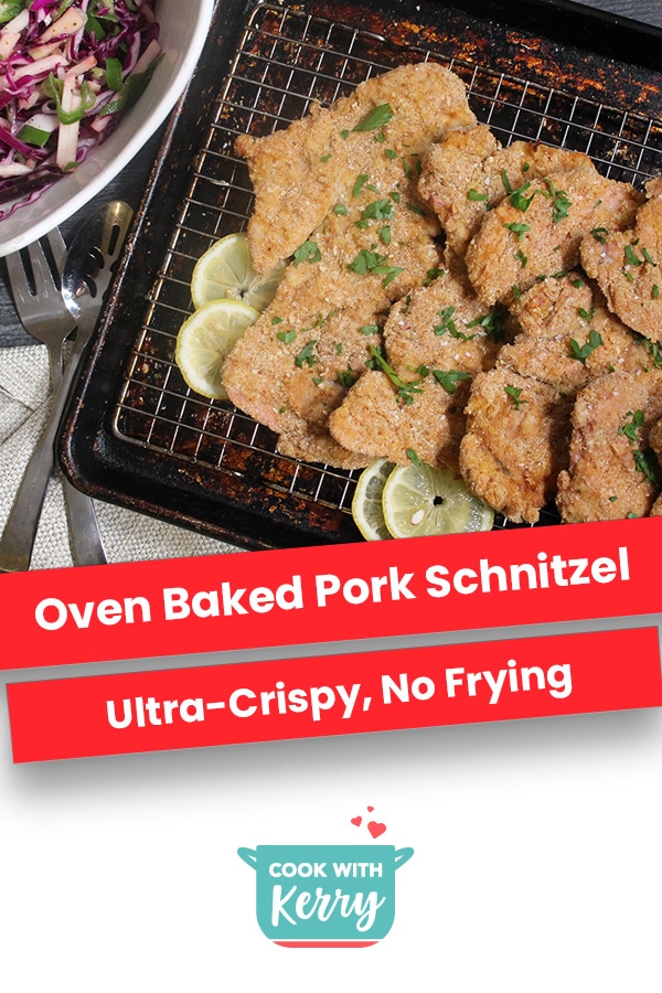 Oven Baked Pork Schnitzel | Ultra-Crispy, No Frying