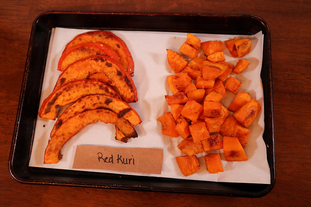 Cooked Red Kuri Squash