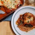 Spinach & Artichoke Eggplant Rollatini