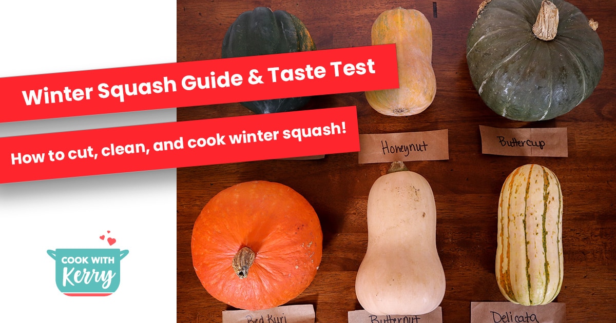 Winter Squash Guide & Taste Test Cook with Kerry