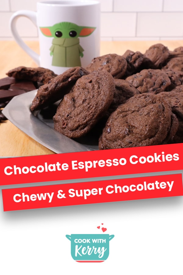 Chocolate Espresso Cookies