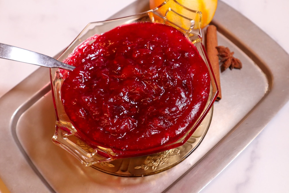 Cranberry Sauce | The Easiest Thanksgiving Side Dish