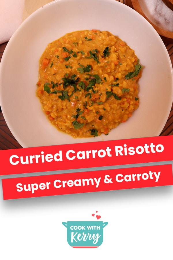 Curried Carrot Risotto
