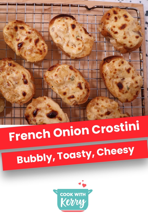 French Onion Crostini