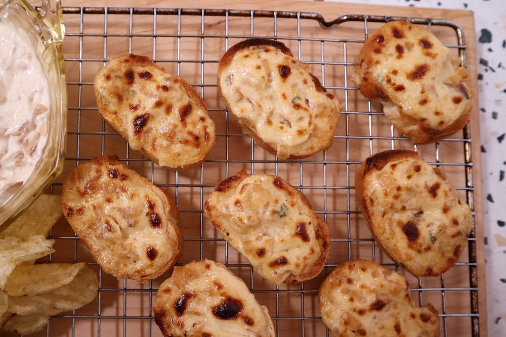 French Onion Crostini