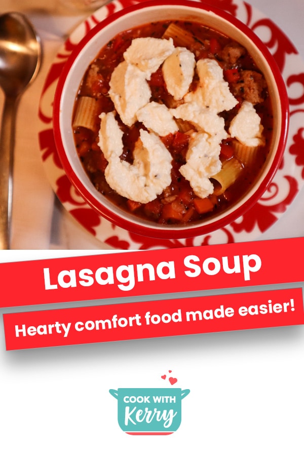 Lasagna Soup | Comfort Food Made Easier