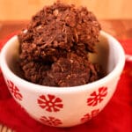 Reindeer Poop Cookies - Quick & Easy No-Bake Christmas Cookies