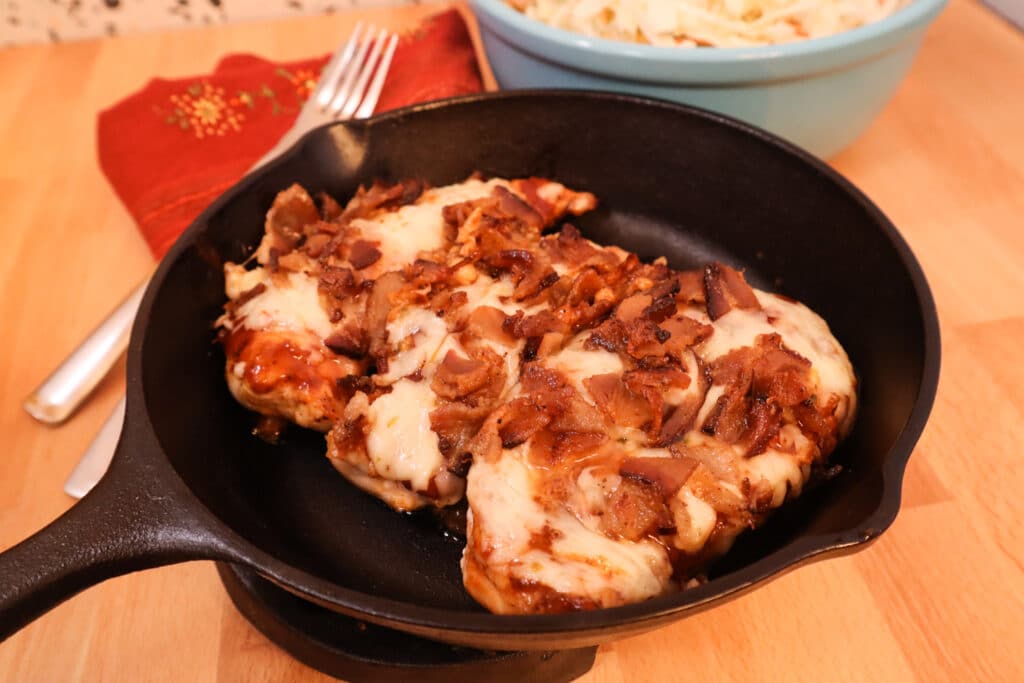 Bacon Crusted BBQ Chicken Breast | A Quick & Easy Weeknight Meal