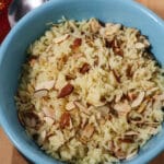 Instant Pot Orange Almond Rice Pilaf | Quick & Easy Side Dish