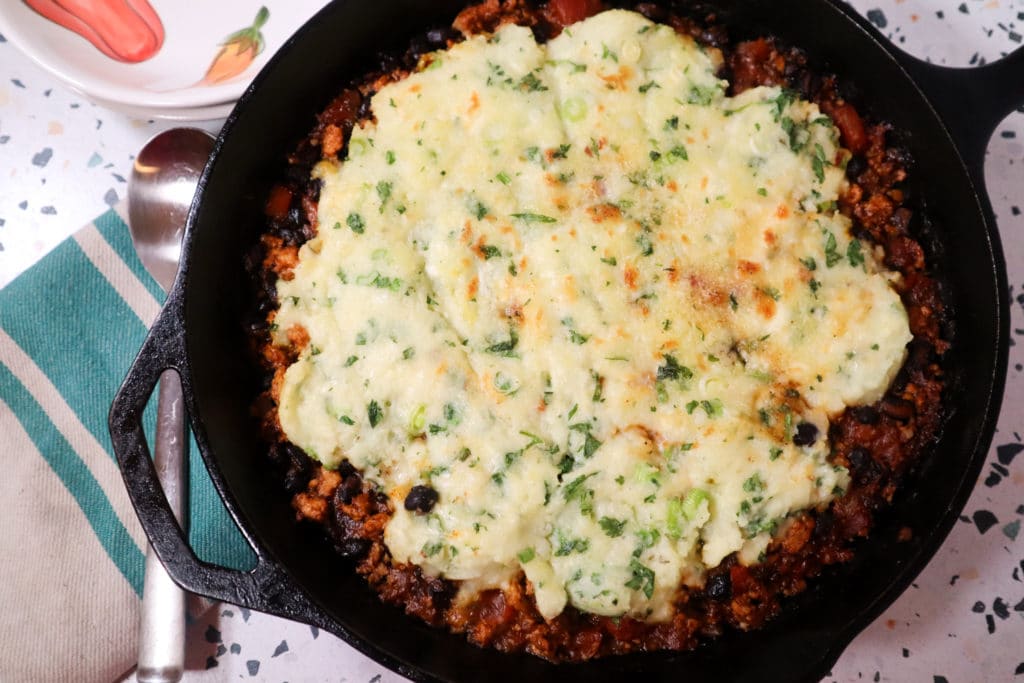 Mexican Shepherd's Pie | Easy One Pan Meal!