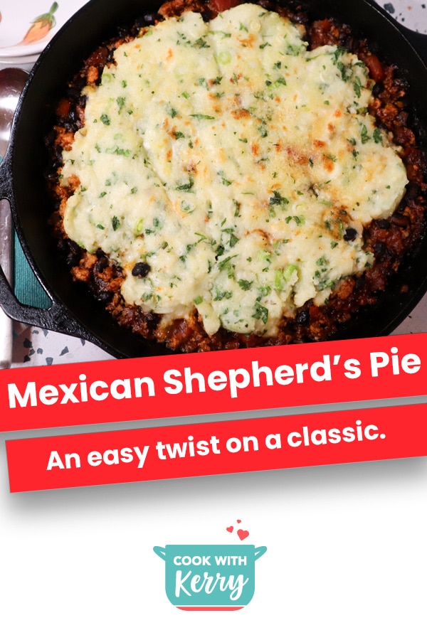Mexican Shepherd's Pie | Easy One Pan Meal!