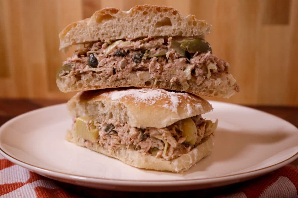 Italian Tuna Salad Sandwich