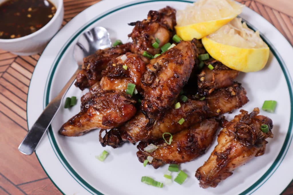 Oven Baked Balsamic Chicken Wings