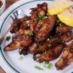 Oven Baked Balsamic Chicken Wings