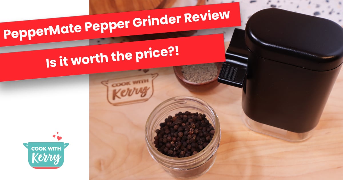 PepperMate Pepper Mill Review - Cook with Kerry