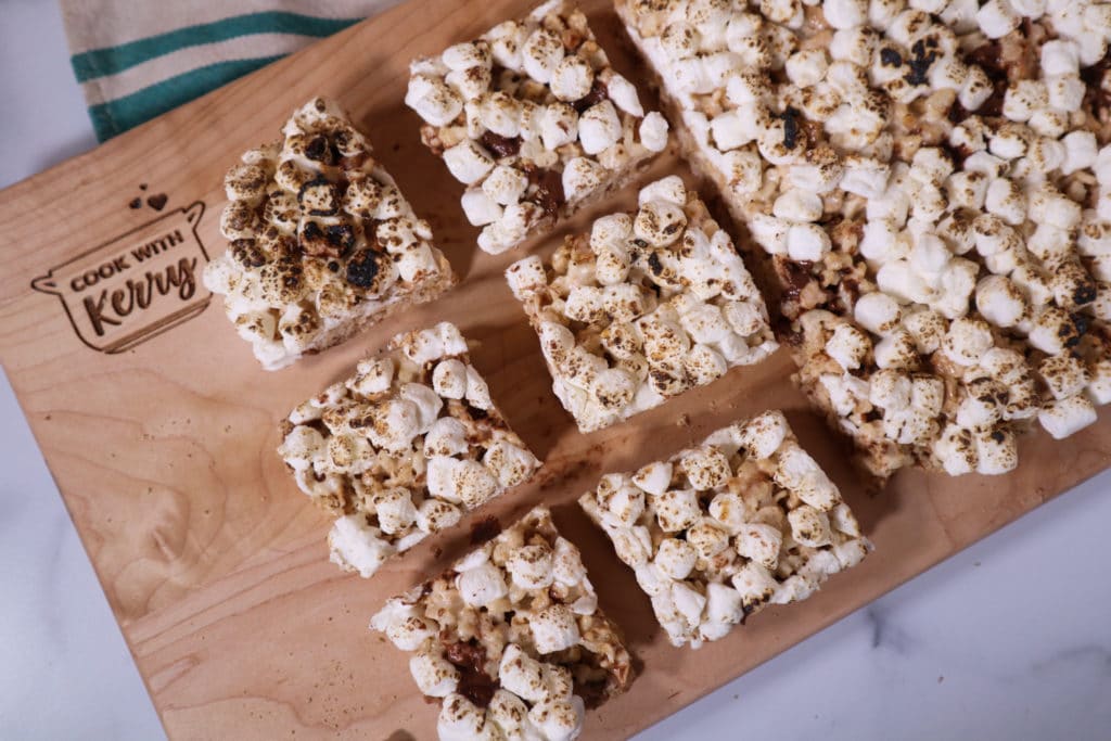 S'mores Rice Krispies Treats | No Campfire Required