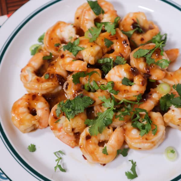 Spicy & Sweet Chipotle Honey Shrimp Cook with Kerry