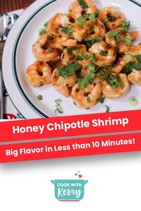 Spicy & Sweet Chipotle Honey Shrimp