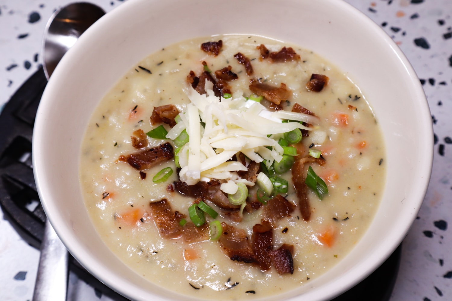 Leftover Mashed Potato Soup The Easiest Baked Potato Soup Recipe