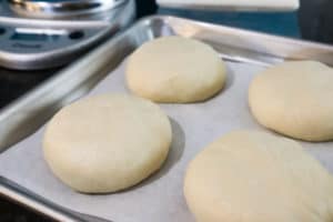 Shaping Sourdough Sandwich Rolls