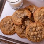 Triple Nut Chewy Chocolate Chip Cookie