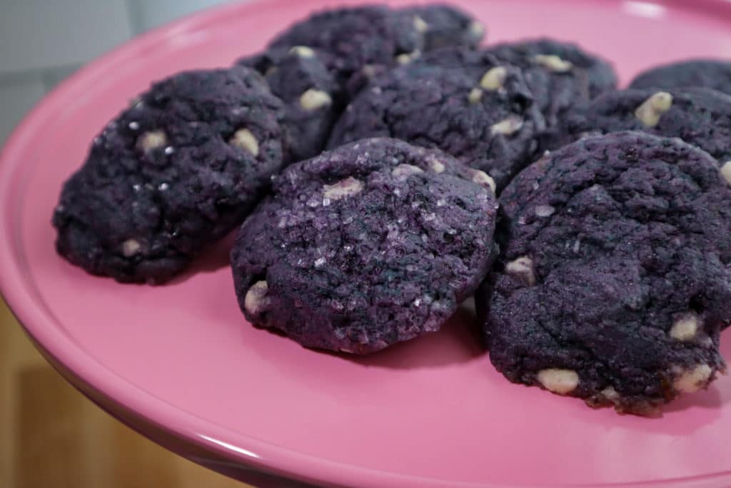 Gluten-free, Vegan Blueberry Cookies