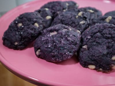 Gluten-free, Vegan Blueberry Cookies