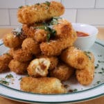 Pepperoni Pizza Potato Croquettes