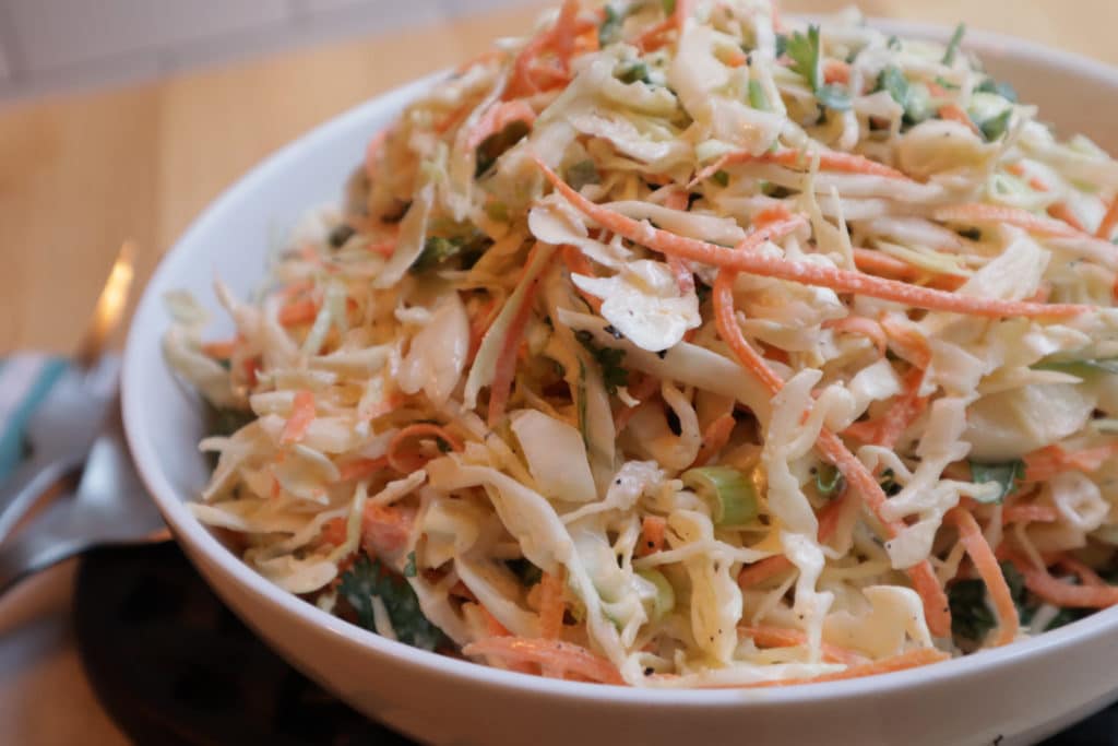 The Best Easy Creamy Coleslaw