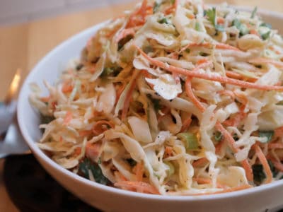 The Best Easy Creamy Coleslaw