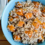 Sweet Potato Chai Rice Pilaf