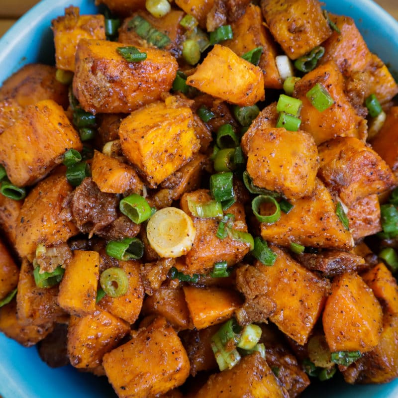 Roasted Sweet Potato Salad - Cook with Kerry