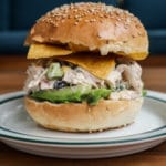 Southwest Chicken Salad Sandwich with Chipotle Lime Mayo