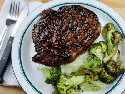 Balsamic Glazed Pork Chops