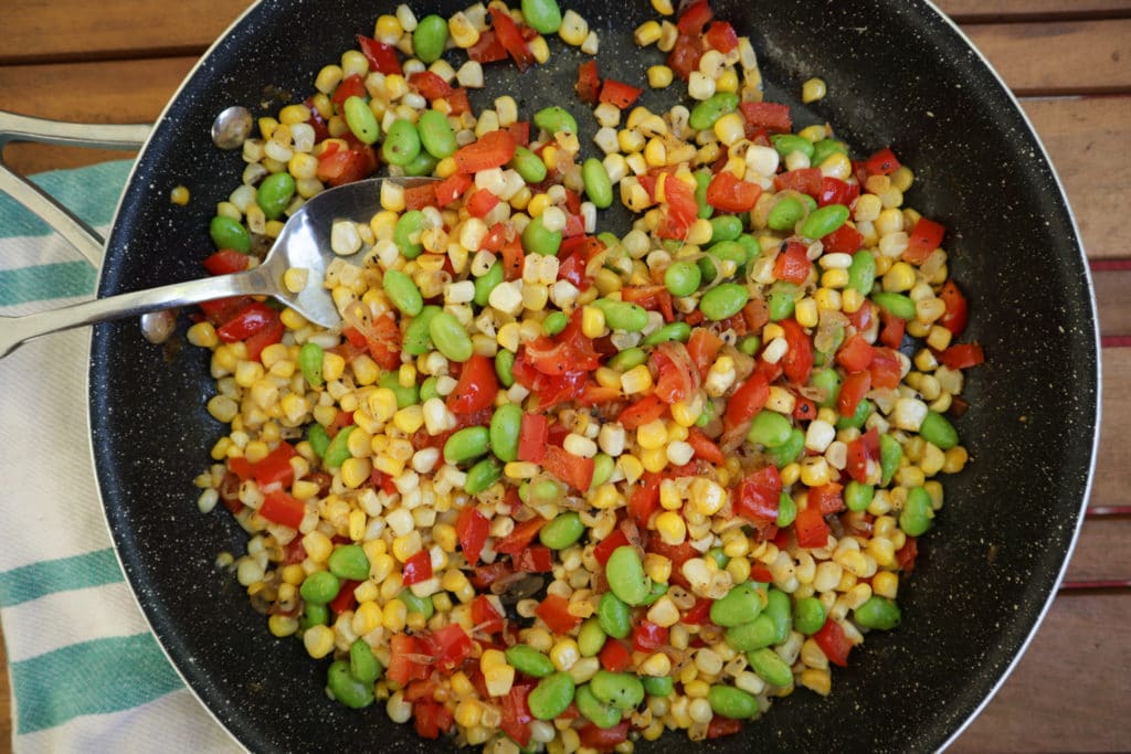 Edamame & Corn Succotash