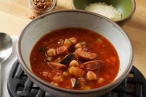 Italian Sausage Minestrone Soup